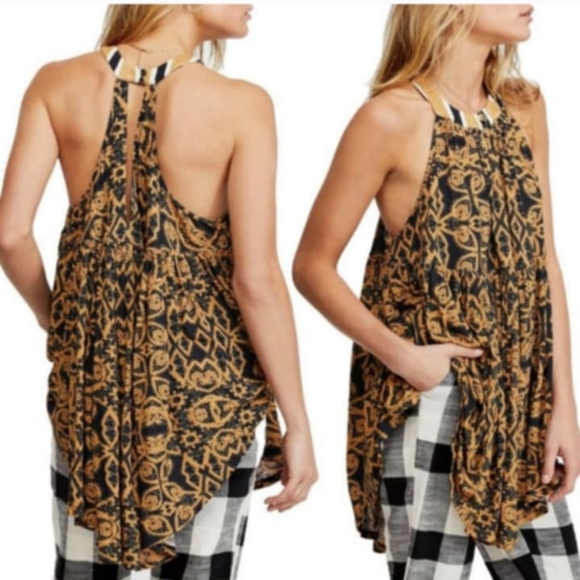 Free People Mandala Moon Tunic Dress Medium - Picture 11 of 16